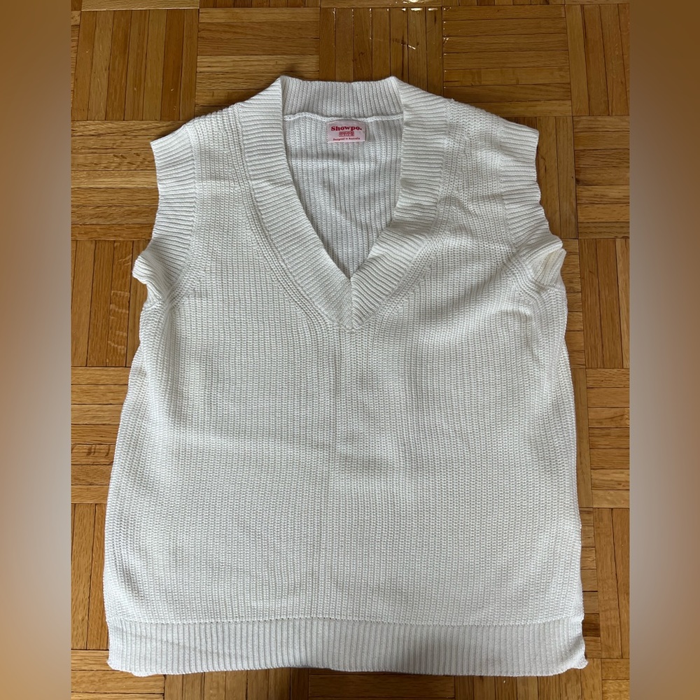 Showpo Knit Sweater Vest size US 4